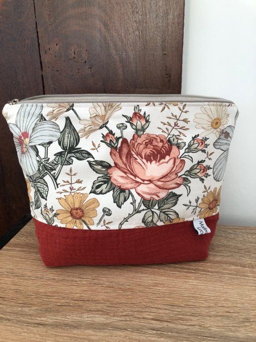 Maxi trousse Fleurs vintage