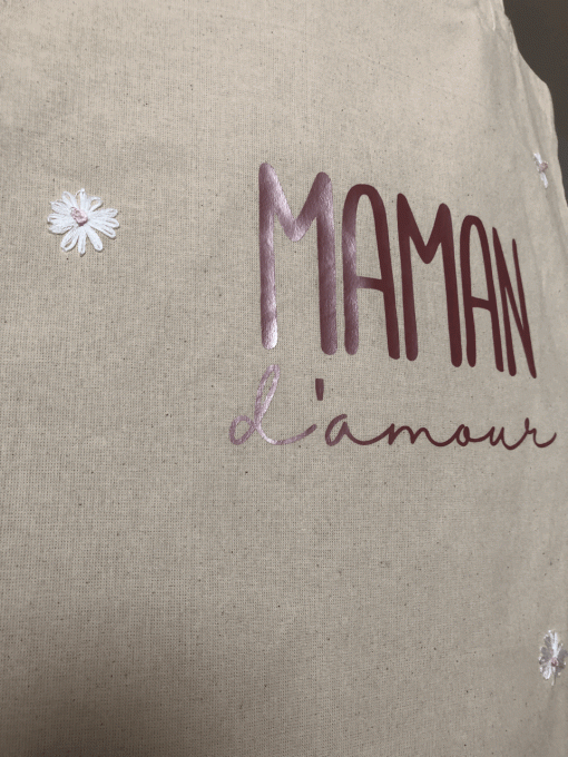 Tote bag Maman Pâquerettes